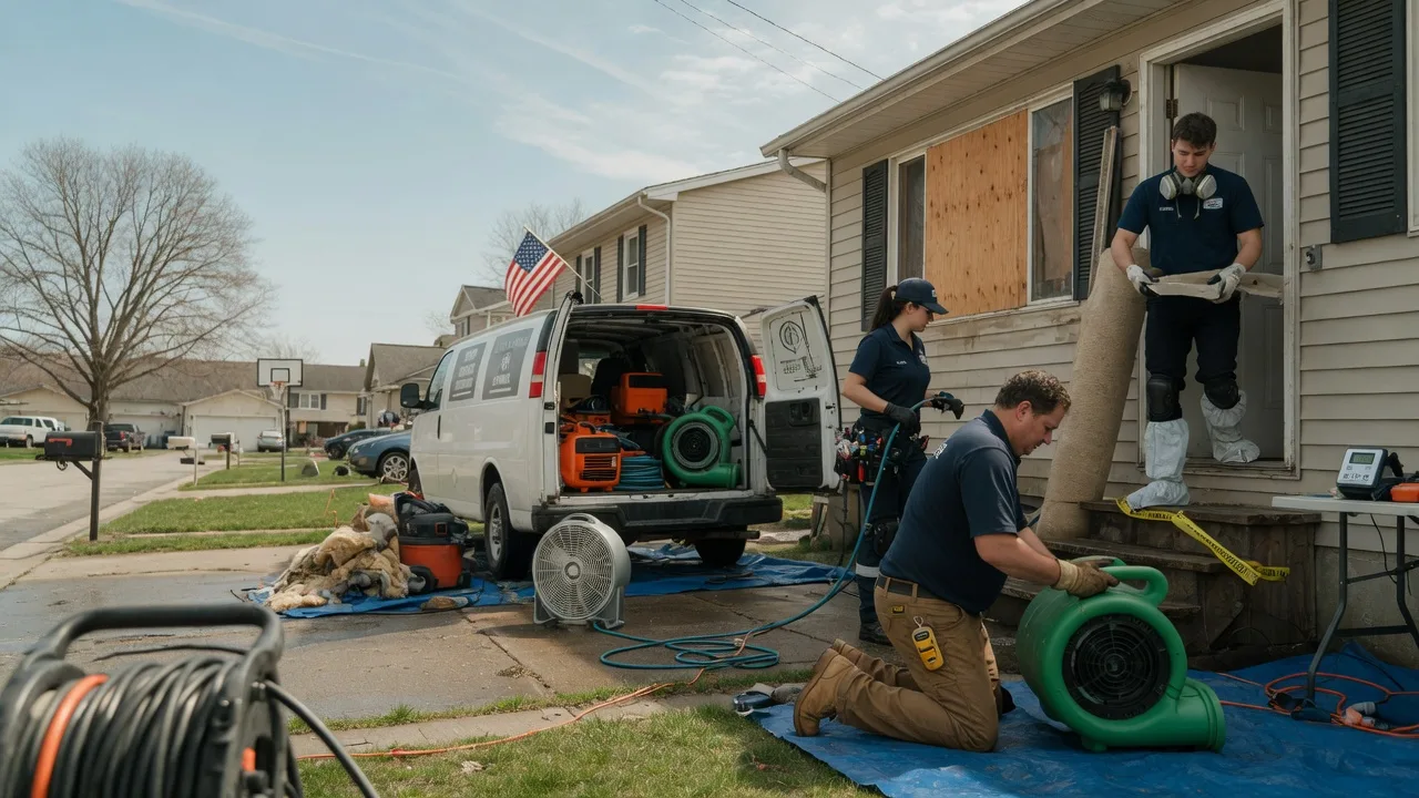 Water Damage Restoration in Webster City, IA near me